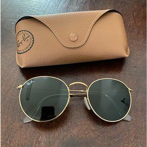 Unisex Round Ray Ban RB3477 Sunglasses 53-21